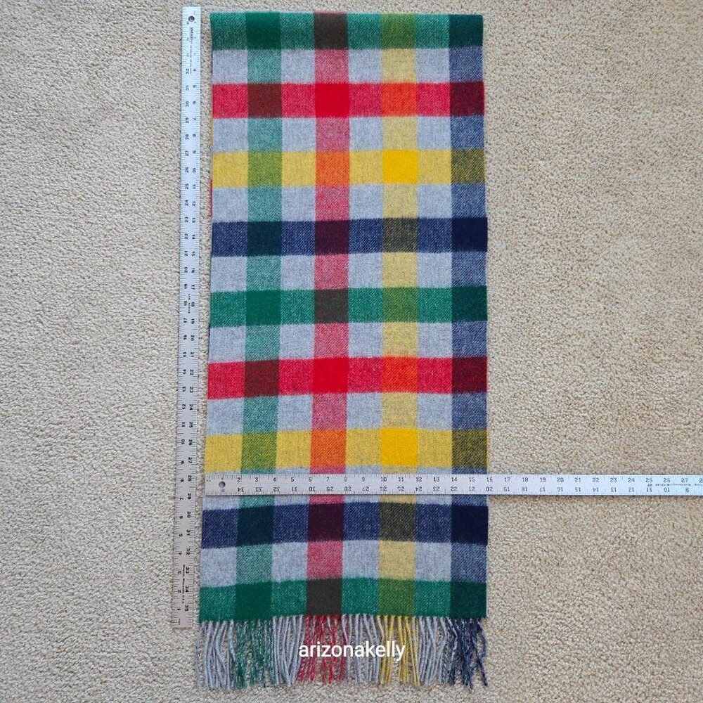 NWOT Hudson's Bay Company 100% Wool Stripes Colorful HBC - Picture 11 of 11